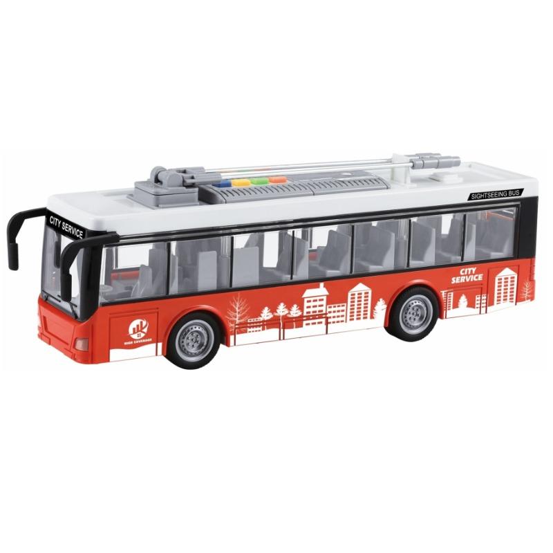 Wenyi Bruder Friction Single-Deck Trolleybus