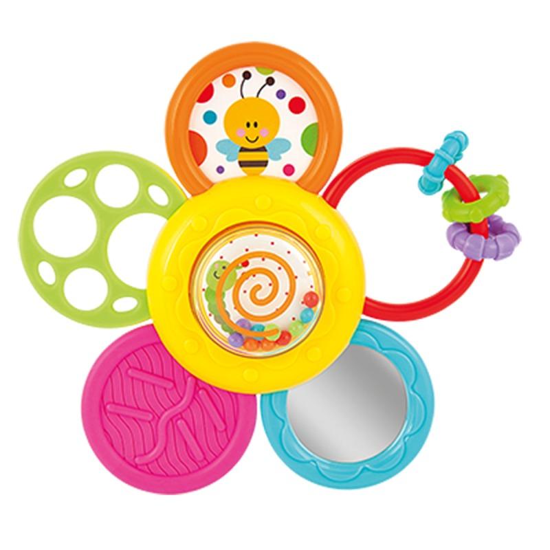 Daisy Spin Rattle ‘N Teether