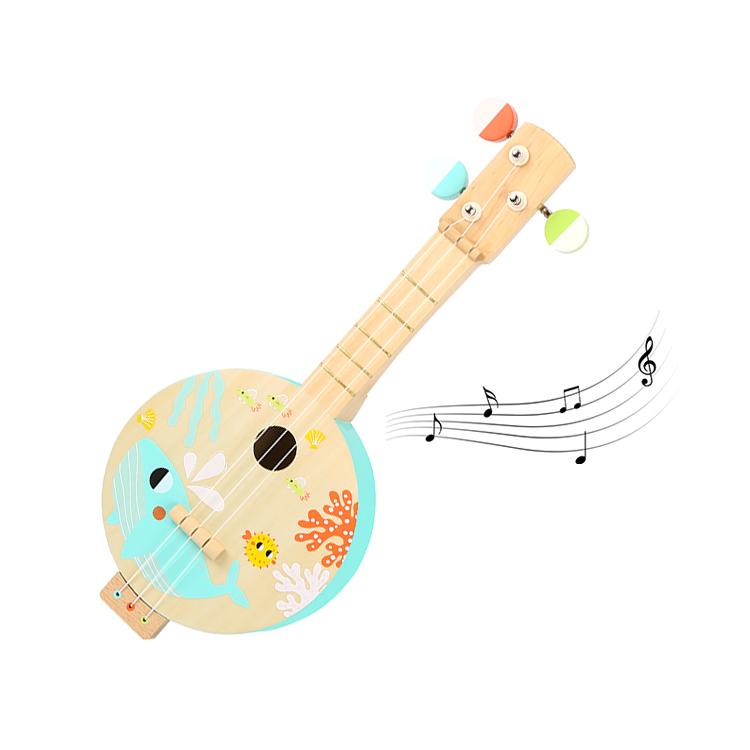 Tooky Toy Wooden Banjo For Kids