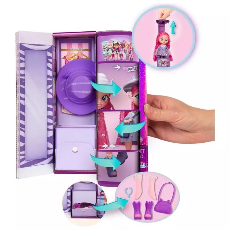 باقة دمى الصديقات (دمية بي إف إف كاتي 8 إنش + دمية إسينشال كلاود هيروز)