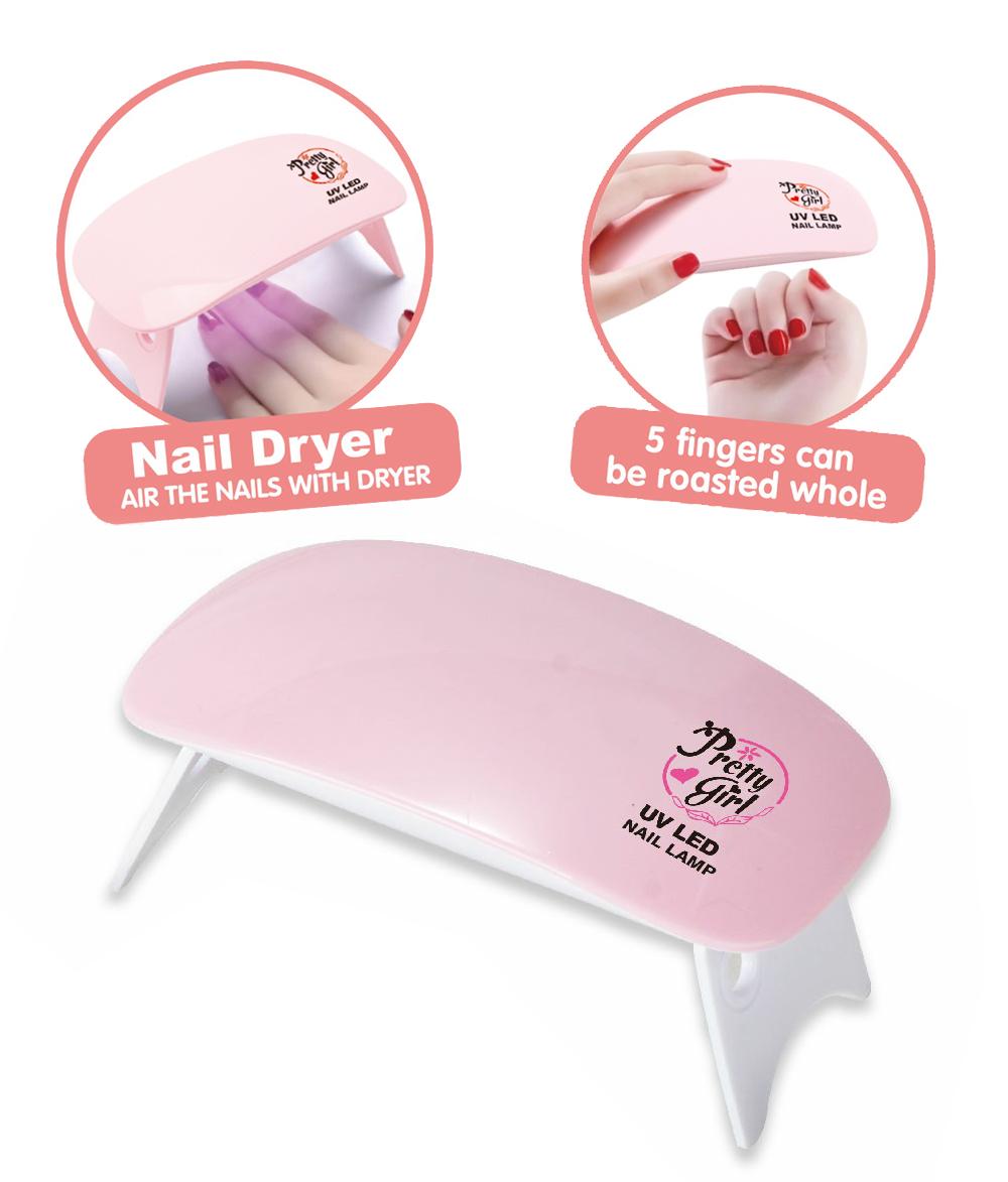 طاولة مع مستحضرات التجميل بمرآة دائرية - 21 قطعة