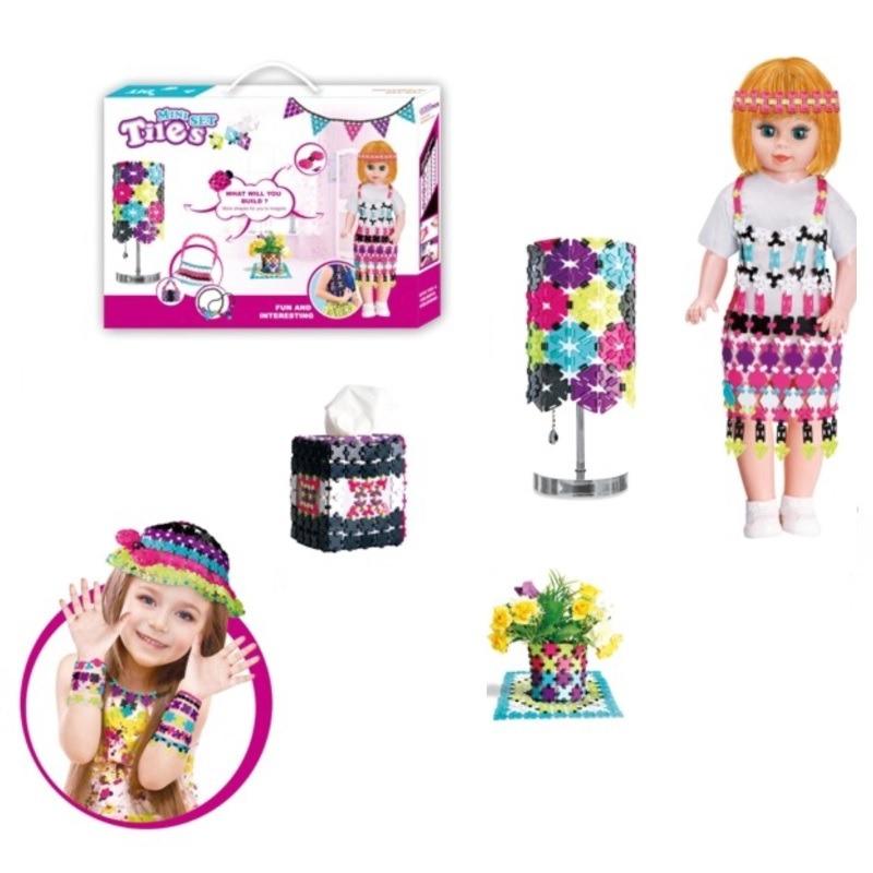 Mini Set Tiles Diy For Kids - 1800 Pcs
