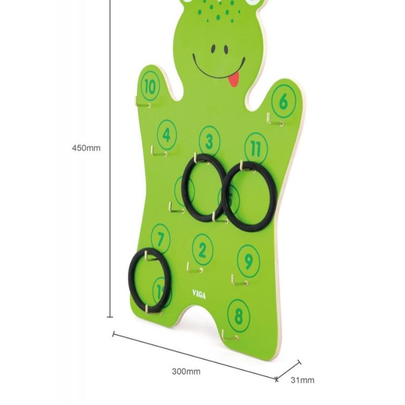 Viga Ring Toss Frog
