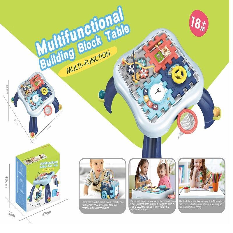 Play And Learn Infant Square Table With Light And Music