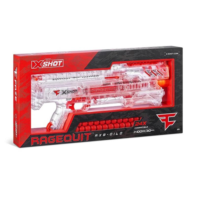 إكس شوت - مسدس كايوس فيز راجكويت الشفاف