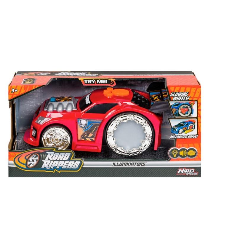 سيارة مع أضاءة وأصوات