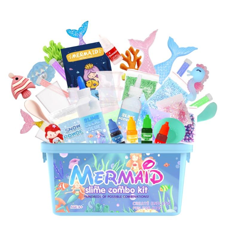 DIY Mermaid Slime Kit – Sparkle Under the Sea
