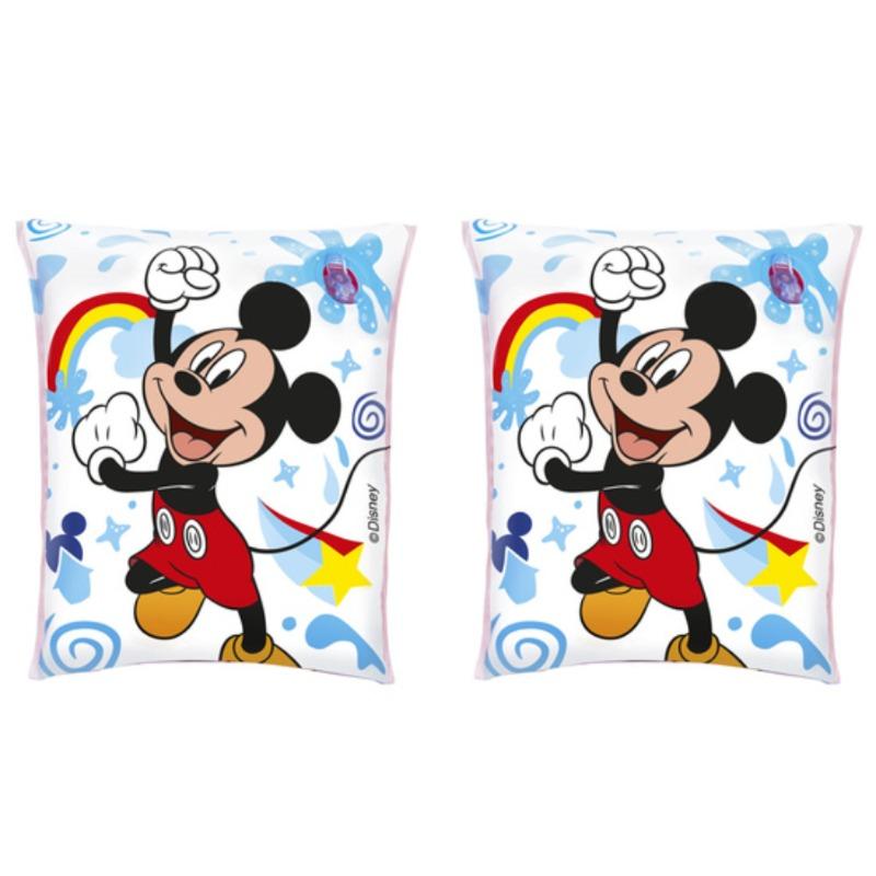Bestway Mickey Mouse Inflatable Armbands -Safe Swim Support for Kids
