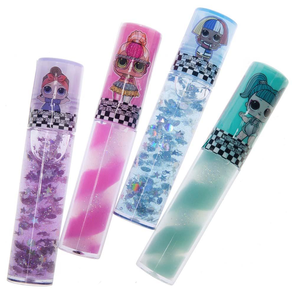 L.O.L. Surprise Lip Gloss Set With Bag - 8 Pack
