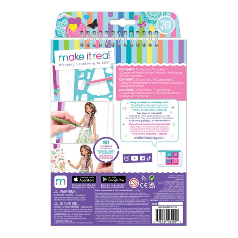 Make It Real Sketchbook Blooming Creativity