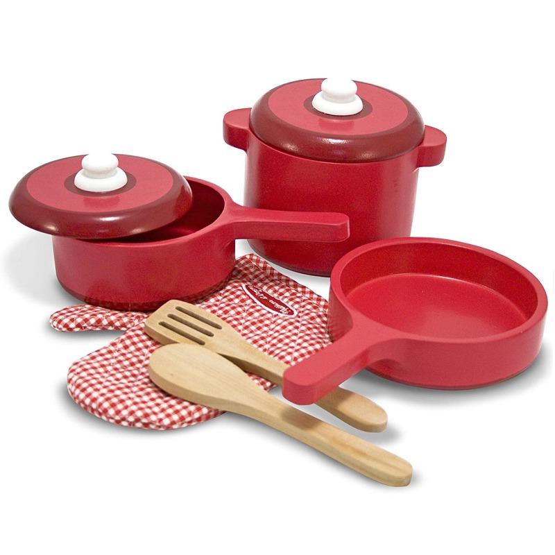 Melissa And Doug Deluxe Wooden Kitchen Accessory