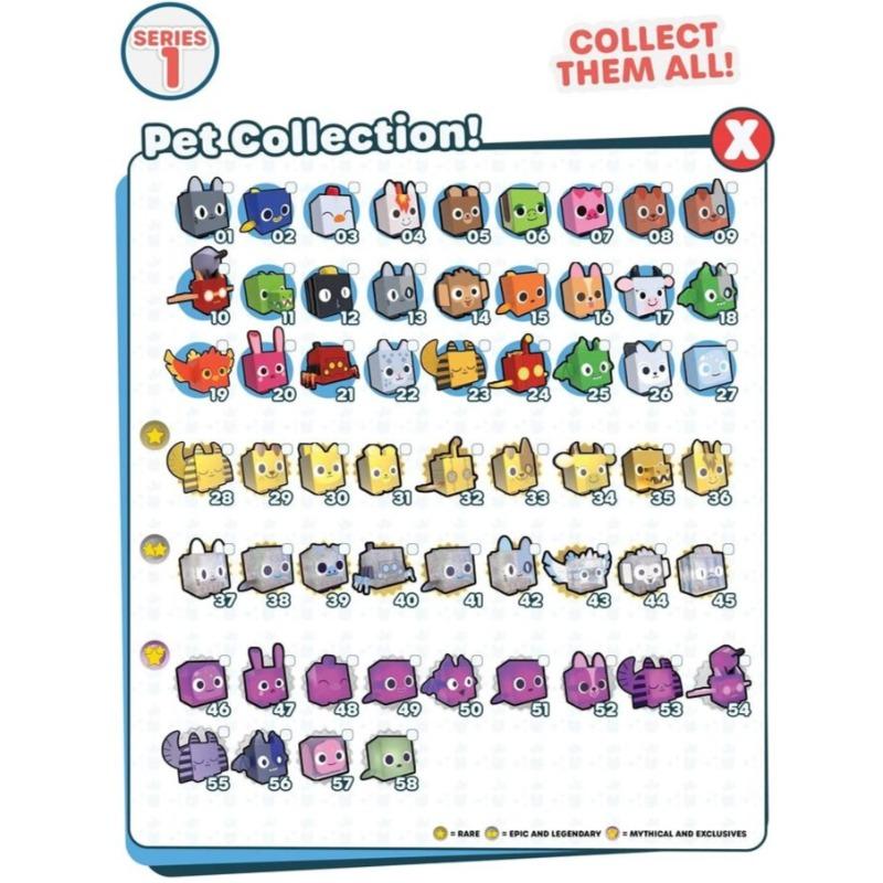 Big Games Pet Simulator X Mystery Pets 4PK