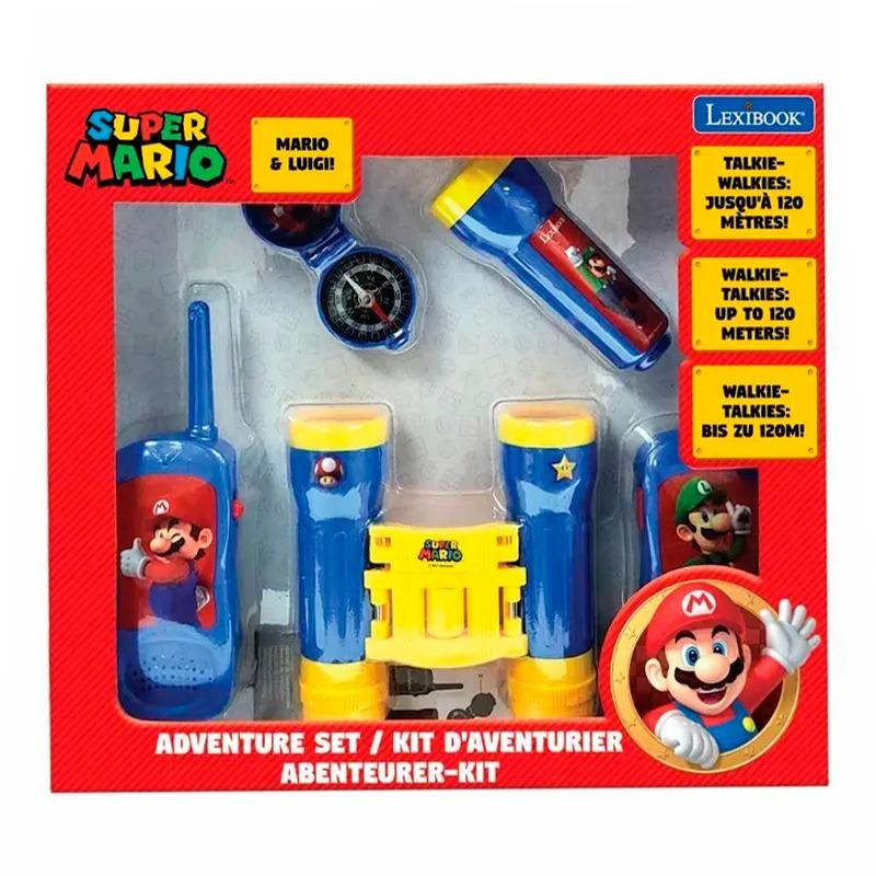 Lexibook Super Mario Adventure Set with Walkie Talkies