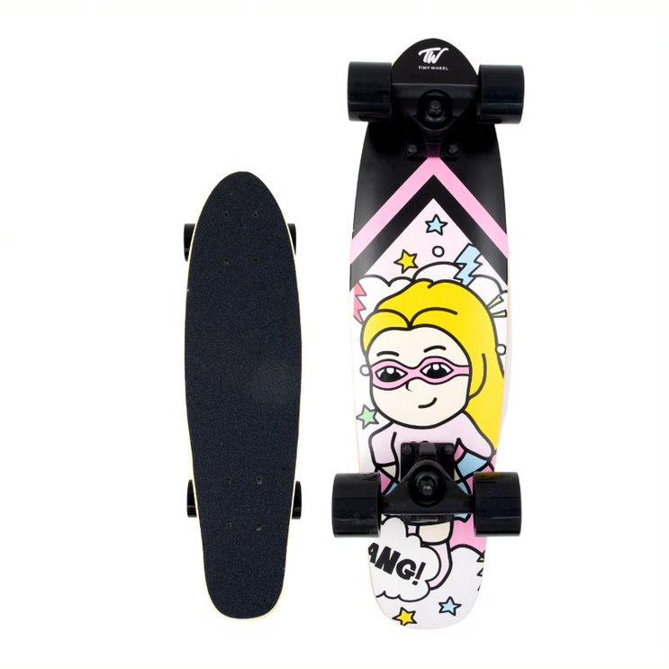 تیني وییل - لوح تزلج - فتاة خارقة (مقاس الصغير)