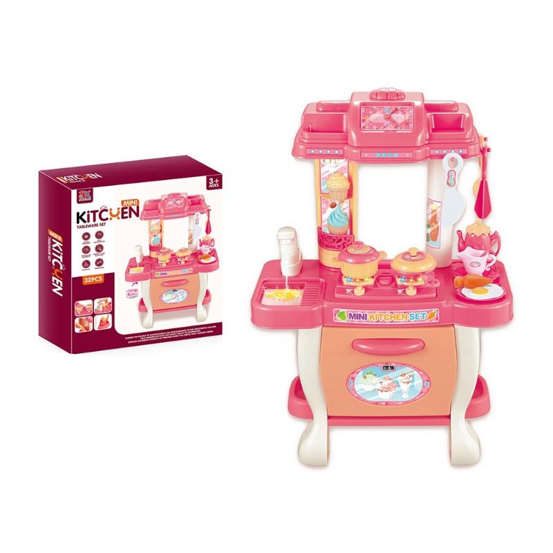 Mini Kitchen Tableware Set - 32 Pcs