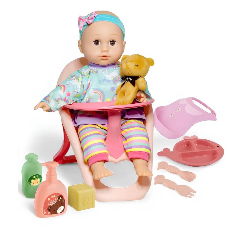 Doll with Care and Bath Set 12 Inch