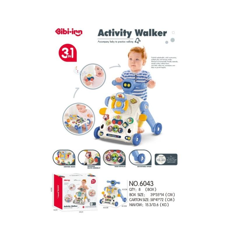 Yiqu Multifunctional Baby Walker 3 In 1