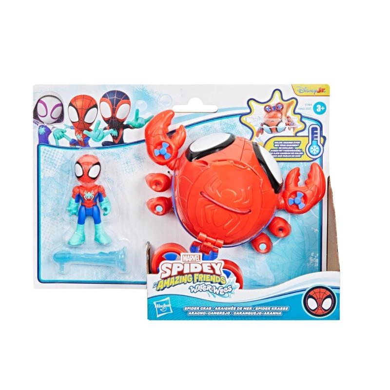 مارفل - مجموعة غواصة سبايدي مارفل ووتر ويبس سبايدر كراب للاطفال