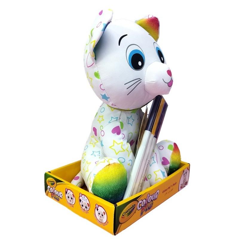 Crayola Colour Me Plush Cat