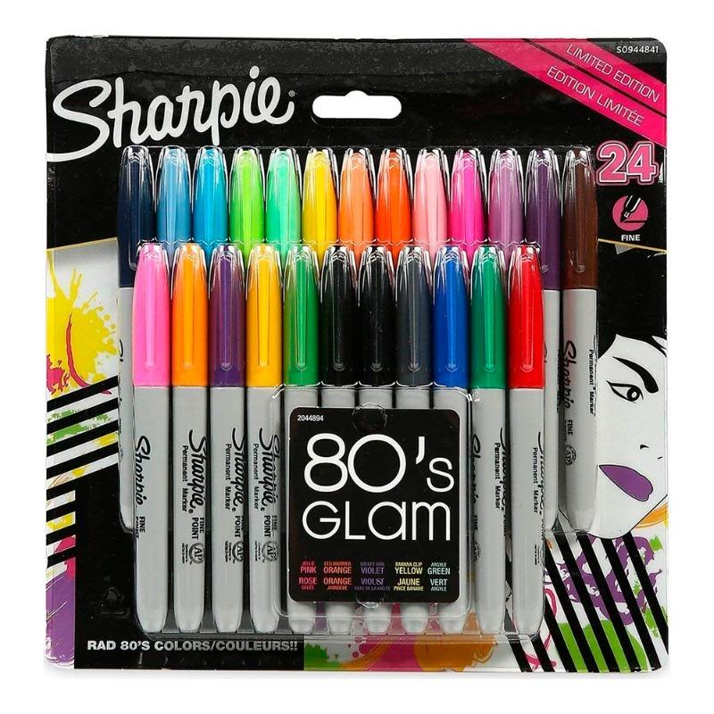 شاربي - مجموعة اقلام متنوعة الالوان - 24 قطعه