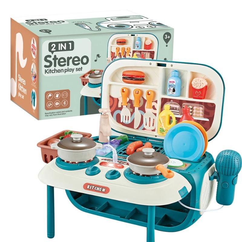 2 In 1 Stereo Kitchen Play Set