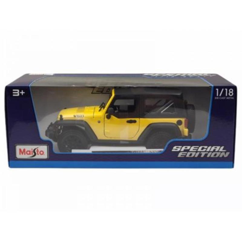 Maisto 1:18 Special Edition 2014 Jeep Wrangler Die-Cast Model
