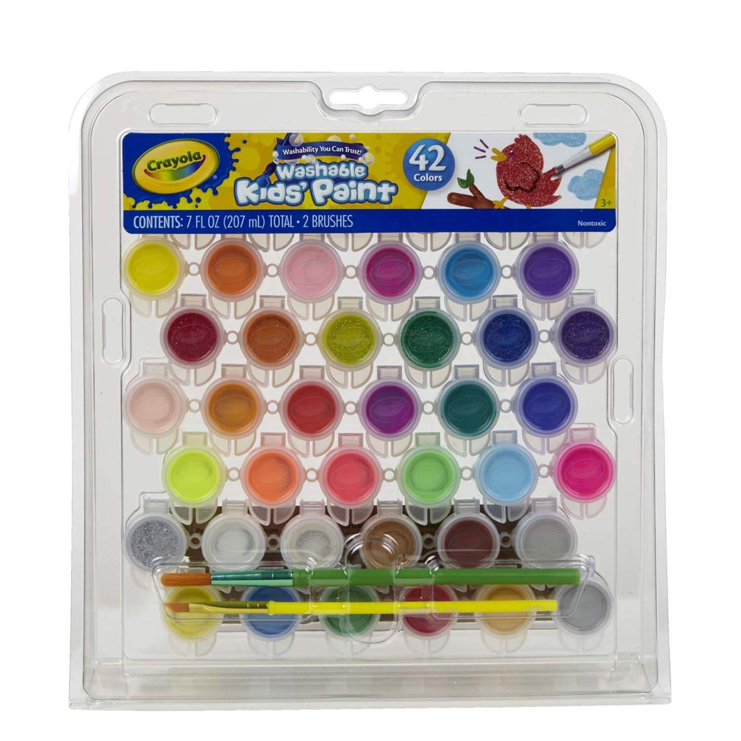 Crayola Kids Washable Paint Set -42 Color