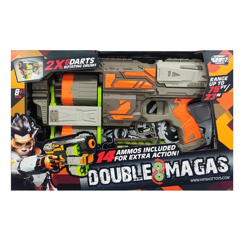 هيب شوت - بندقية محورية + 14 طلقة + 2 مخزن طلقات