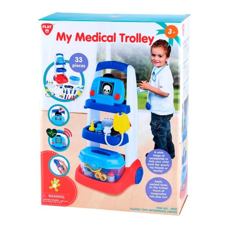 PlayGo My Medical Trolley - 33 Pcs