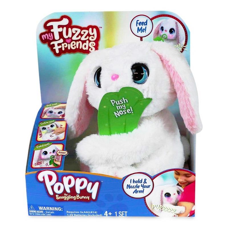 My Fuzzy Friends Poppy Snuggling Bunny