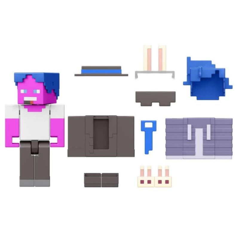 ماين كرافت -حزمة شخصية مع ملحقاتها أشكال متعددة