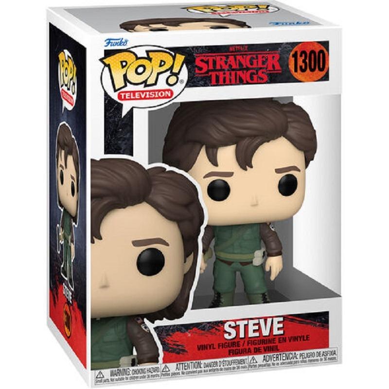 Funko Pop Stranger Things S4 Hunter Steve Figure
