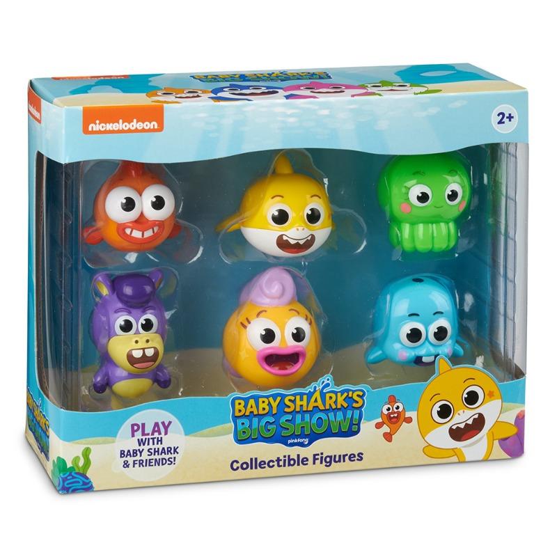 Pinkfong Baby Shark Friends Figures 6-Pack