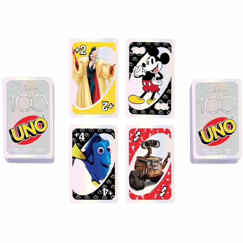 UNO Disney 100 Anniversary Card Game