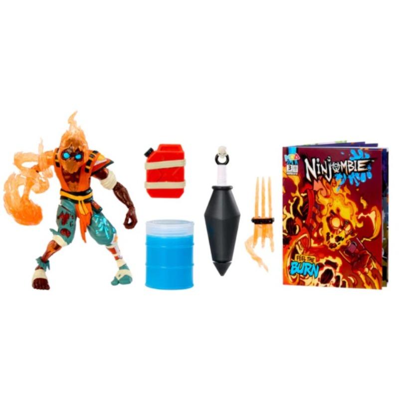 Ninjombie Action Figure Scorchstrike