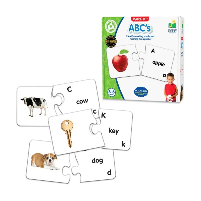 The Learning Journey Match It ABCs