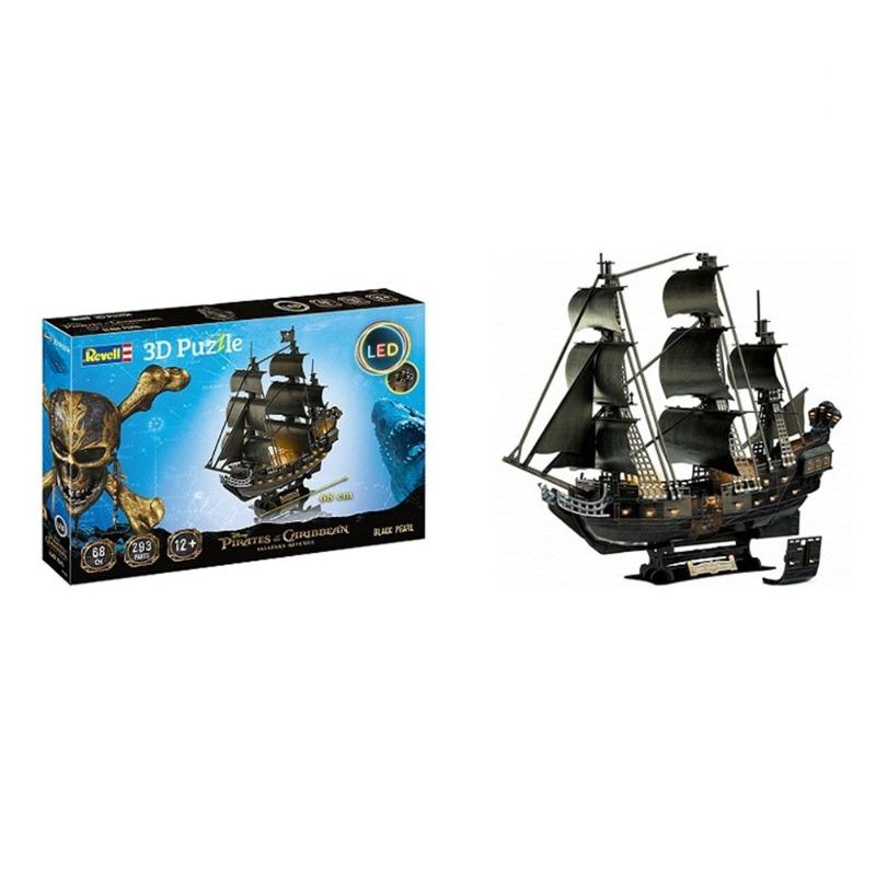 Revell 3D Puzzle Black Pearl LED Edition