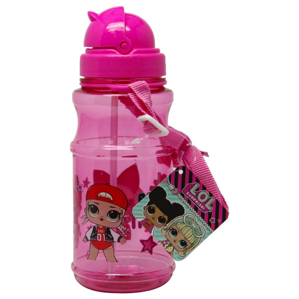 L.O.L. Surprise Transparent Water Bottle - Pink