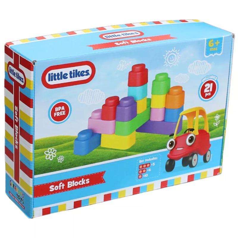 ليتل تايكس - مجموعة المكعبات المرنة 21 قطع