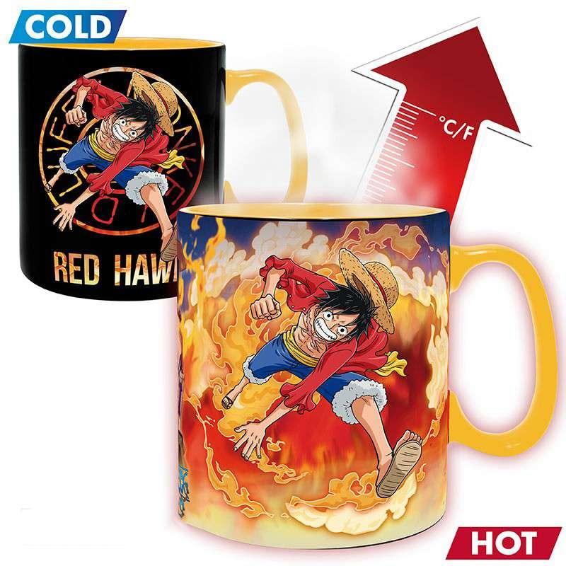 Abystyle Heat Reveal Monkey Luffy Mug 460 ml