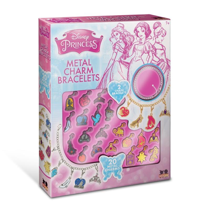 Disney Princess Metal Charms Bracelet Craft Kit