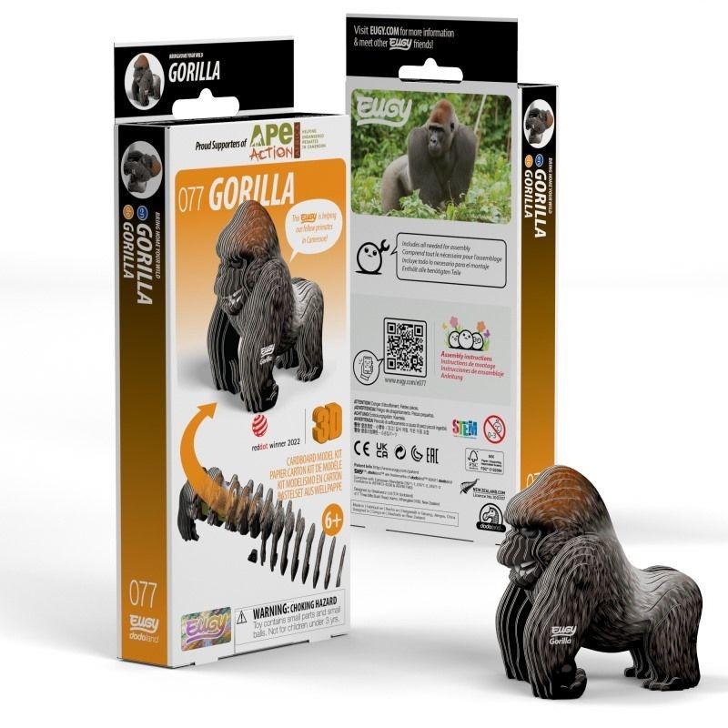Eugy 3D Puzzle Gorilla