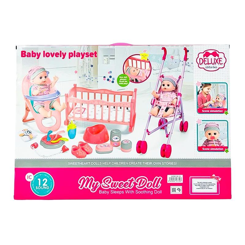 Vdora My Sweet Doll Play Set - Baby Pink