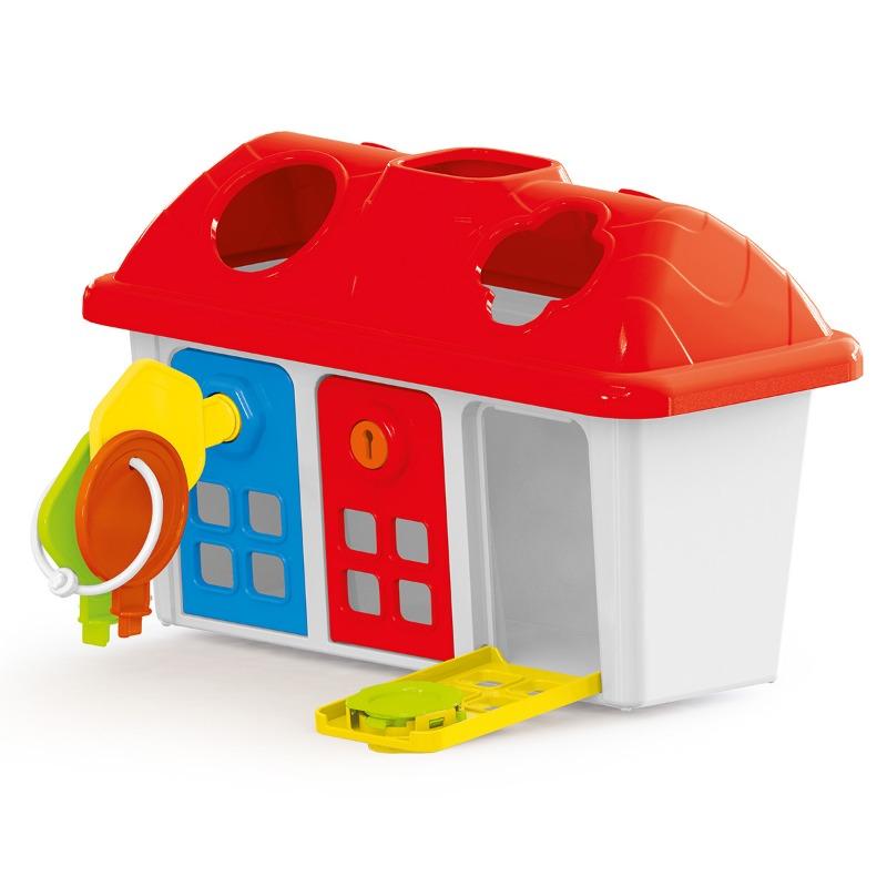 Dolu - Shape Sorter Happy House With Lockable Doors