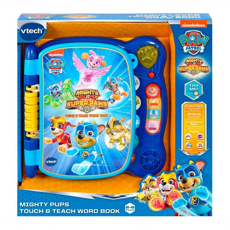 في تك كتاب لمس لتعلم الكلمات با باترول