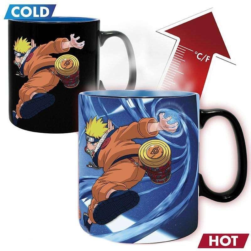 Aby Heat Reveal Mug Naruto - Naruto And Sasuke