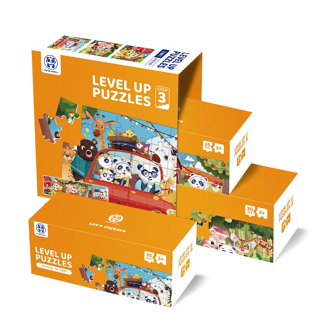Level Up Puzzles Step 3 - Busy Weekend 3 In 1