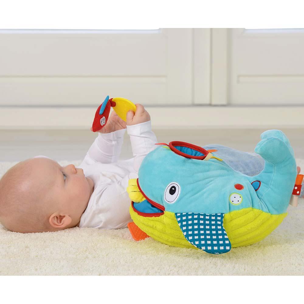 دولتشي - دمية التعلم واللعب على شكل حوت