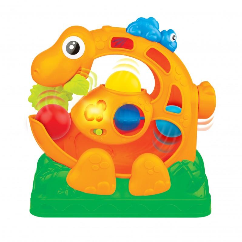 وين فن - لعبة ديناصور الكرات دروب آند بوب