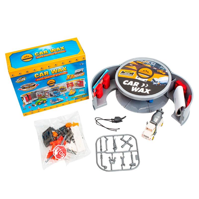 مجموعة لعب محطة خدمة السيارات المصغرة أشكال متعددة 1 قطعة